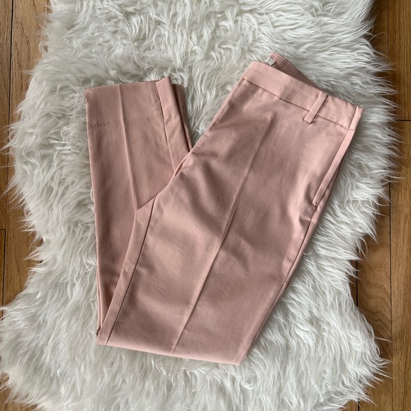 H&M Light Pink Capri Dress Pants size 8 - Picture 1 of 10